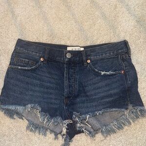 Free people denim shorts